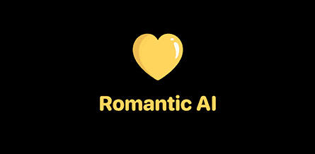 A heart icon with the text "Romantic AI" emphasizing AI-driven intimacy and relationship enhancement tools.