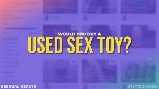 Used sex toys on sale in the pre-owned section of Squeaky Clean Toys