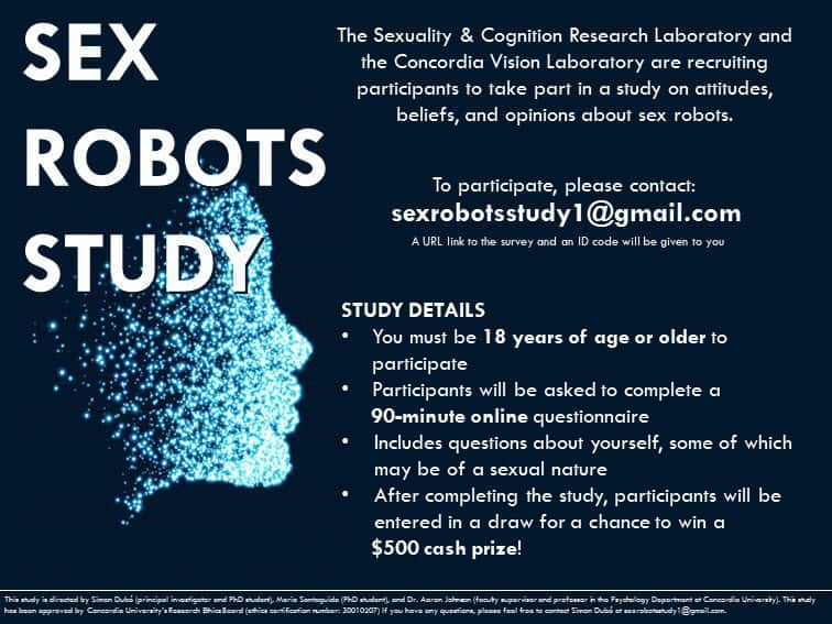 sex robot study concordia