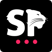 Intimate technology logo with stylized mouse and vibrant pink accents, symbolizing innovative sex tech solutions and digital intimacy tools for modern relationships.