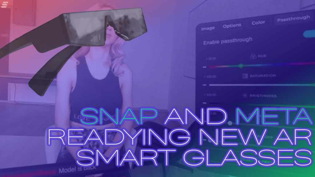 snap and meta smart glasses