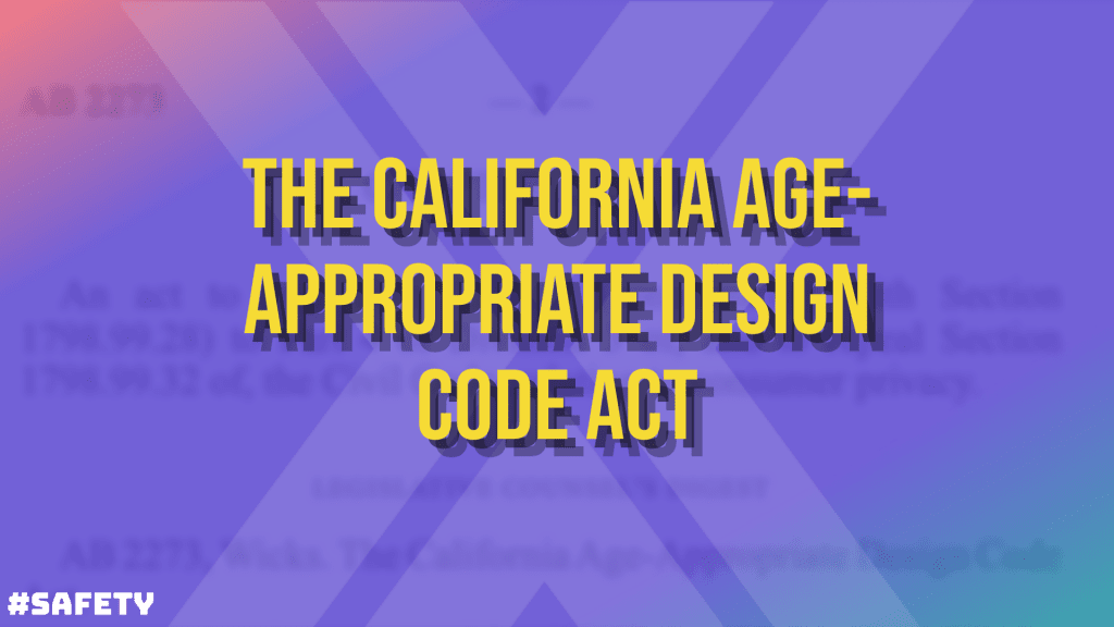 the california age appropriate design code