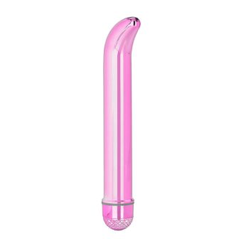 Metallic Pink Shimmer G Spot Vibrator - 2 x AA