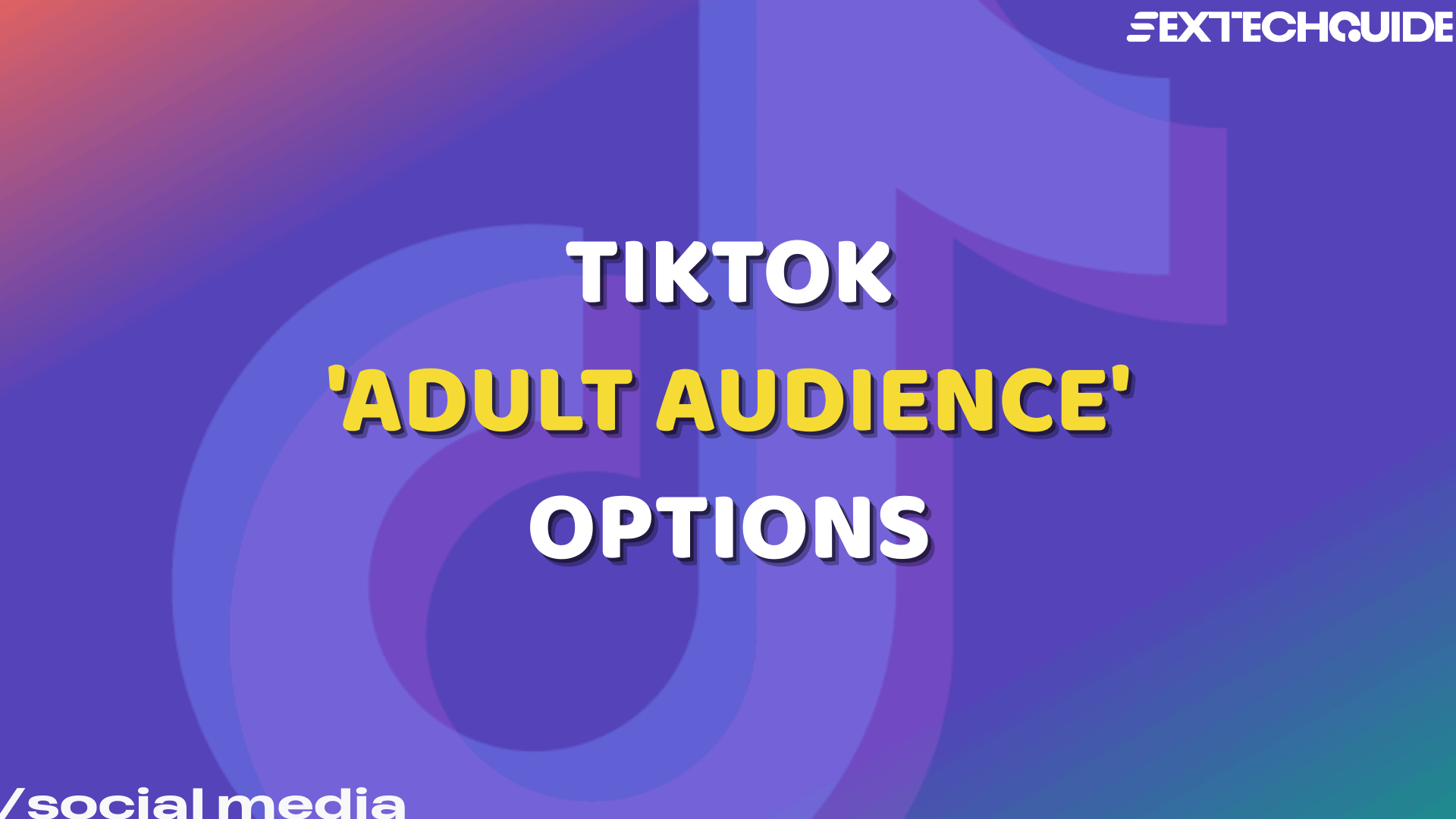 tiktok adult audience options TikTok offers social media options for the adult audience.