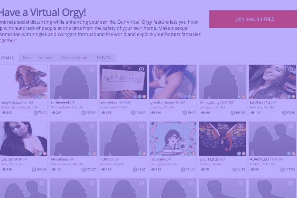 Virgy Virtual Orgy