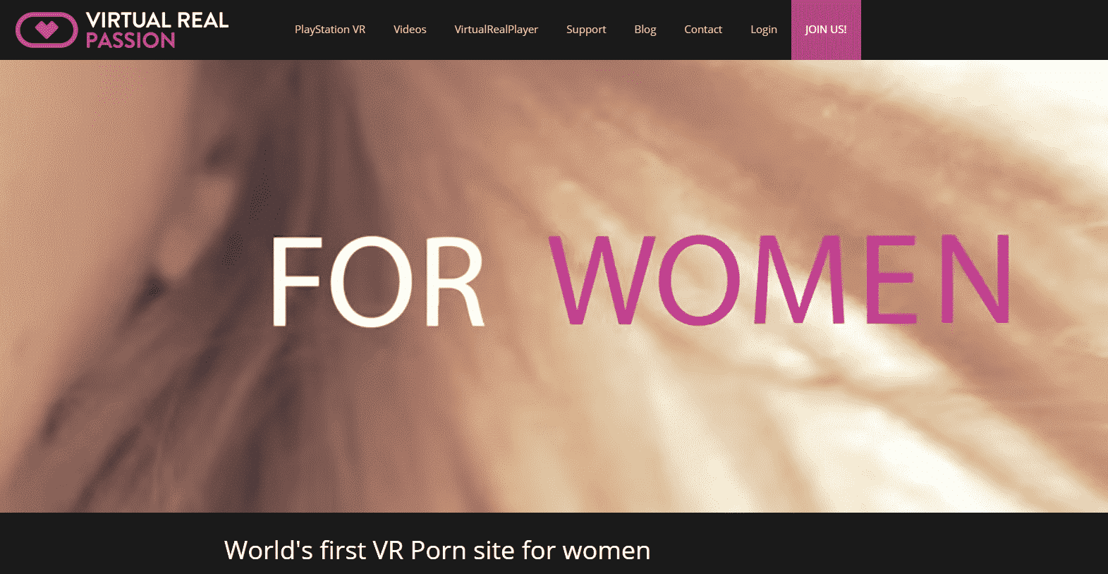 VirtualRealFashion launches as first VR site for women.