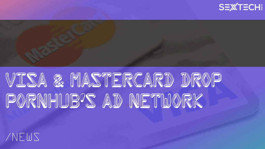 visa mastercard drop pornhub ad network
