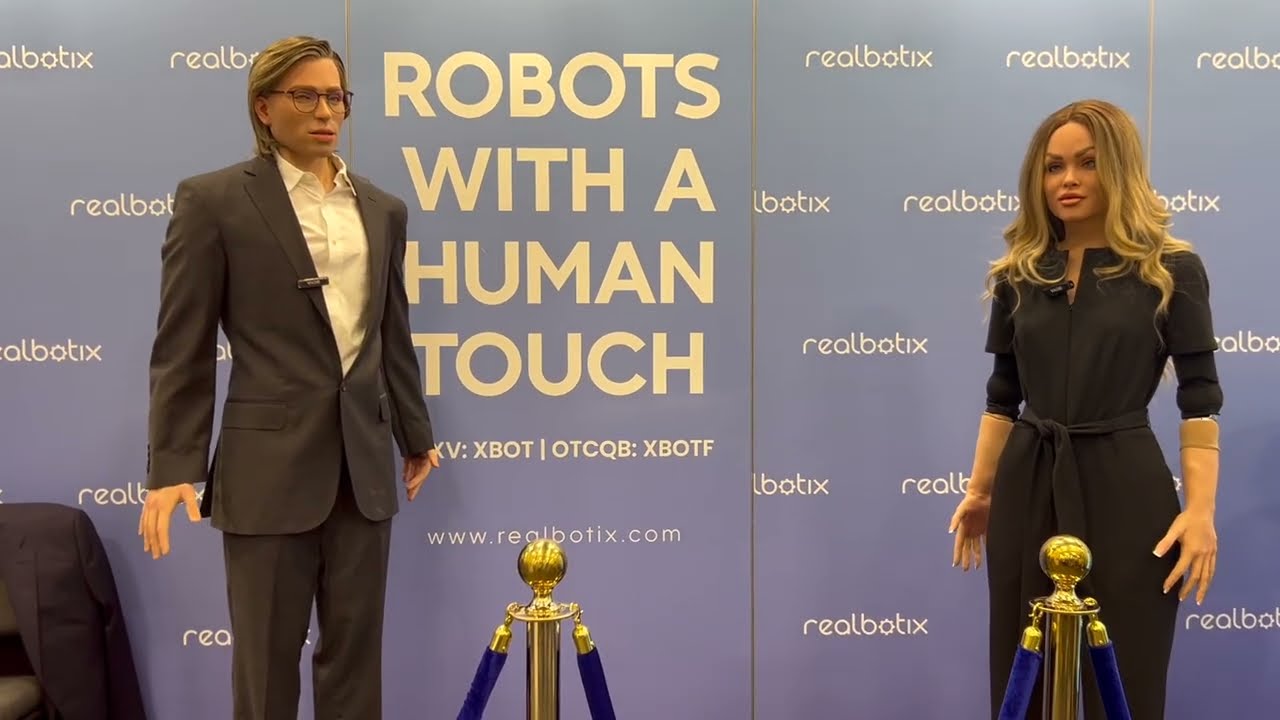 realbotix male sex doll Watch Two Robots Hold a Real Conversation Using Embedded AI