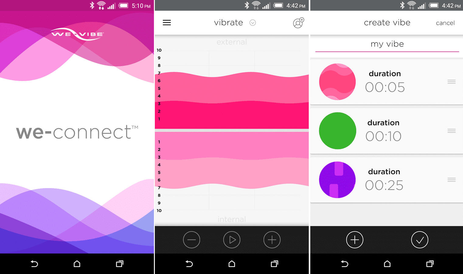 We-Connect app lets you track your heart rate.